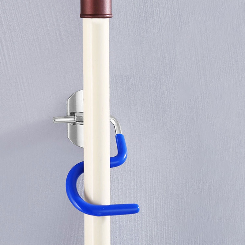 Bộ 3 Giá Đỡ Cây Lau Nhà Hình Chữ S Bằng Thép Không Gỉ Tiện Dụng Cho Nhà Bếp