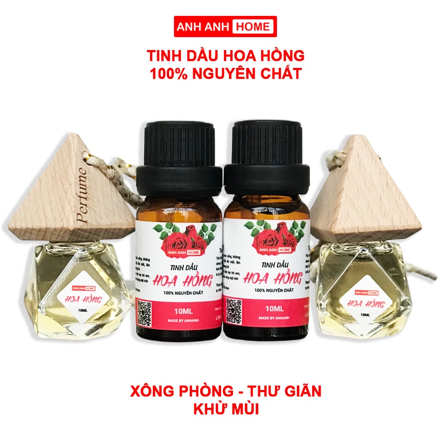 Tinh Dầu treo xe AnhAnhHome nguyên chất 100% - tinh dầu Tủ Quần áo, Xe Hơi, Ô Tô