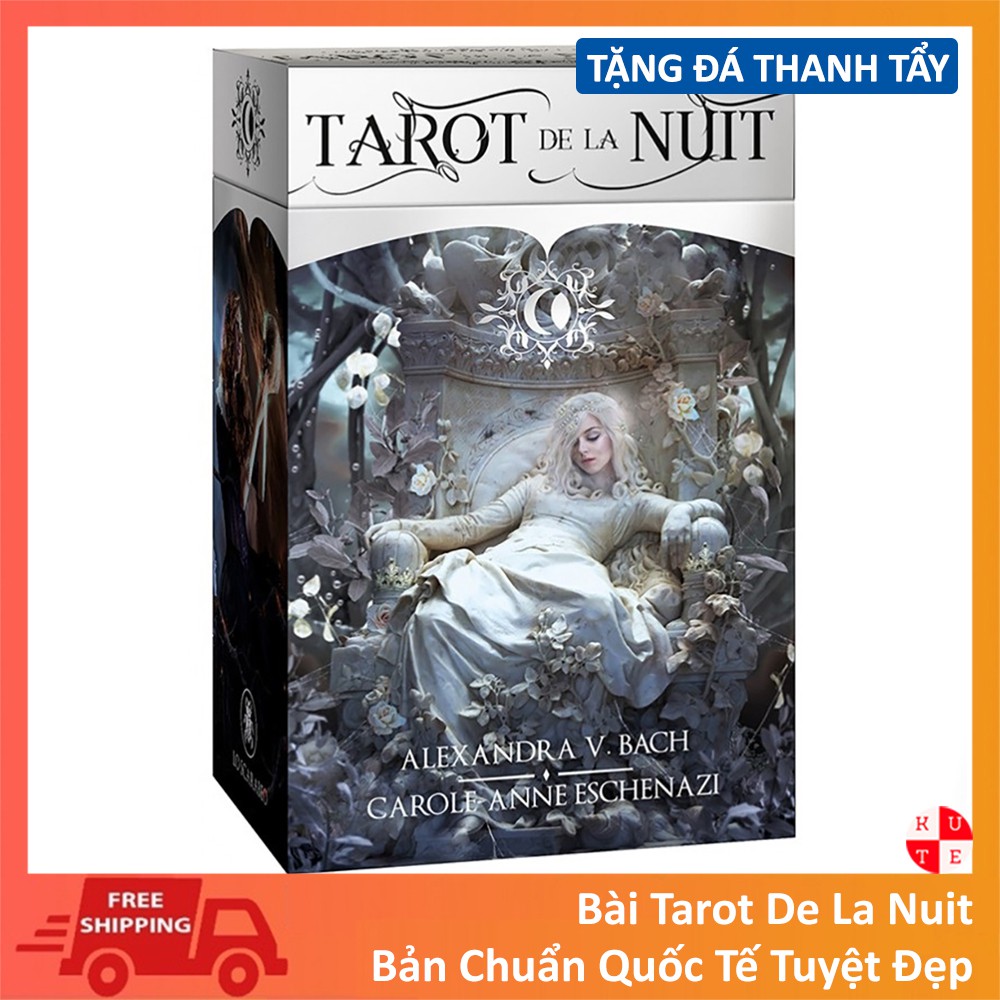 Bài Tarot De La Nuit 78 Lá Bài Tặng File Tiếng Anh Và Đá Thanh Tẩy