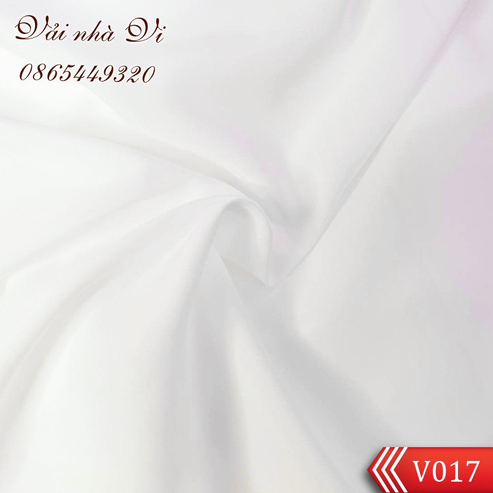 Vải lót trắng mềm như lụa - V017