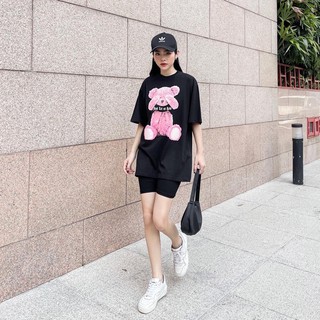 Quần biker legging lửng Aber