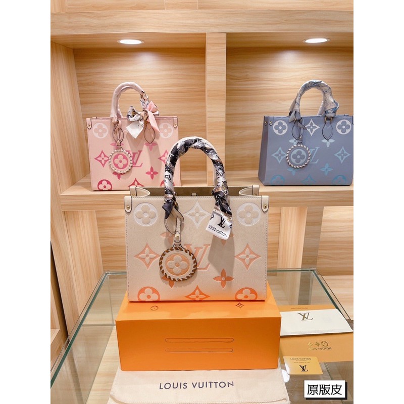 Túi xách nữ LV Ss21 Crafty Onthego Louis*Vuitton da thật cao cấp nhập khẩu mới nhất 2021 fullbox