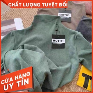 Sỉ áo cổ 3 phân giữ nhiệt xuất nhật motie