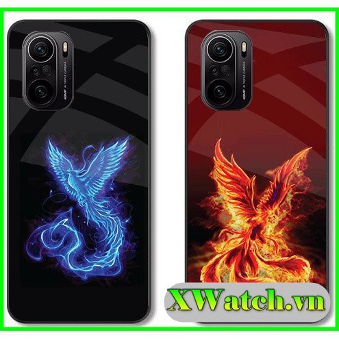 Ốp lưng họa tiết phủ bóng đẹp mắt Redmi K40 / K40 pro Redmi note 10 / Note 10 pro P1