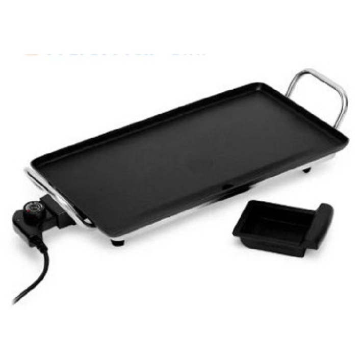 Vỉ nướng điện để bàn Tiross TS-966, bảo hành chính hãng 12 tháng