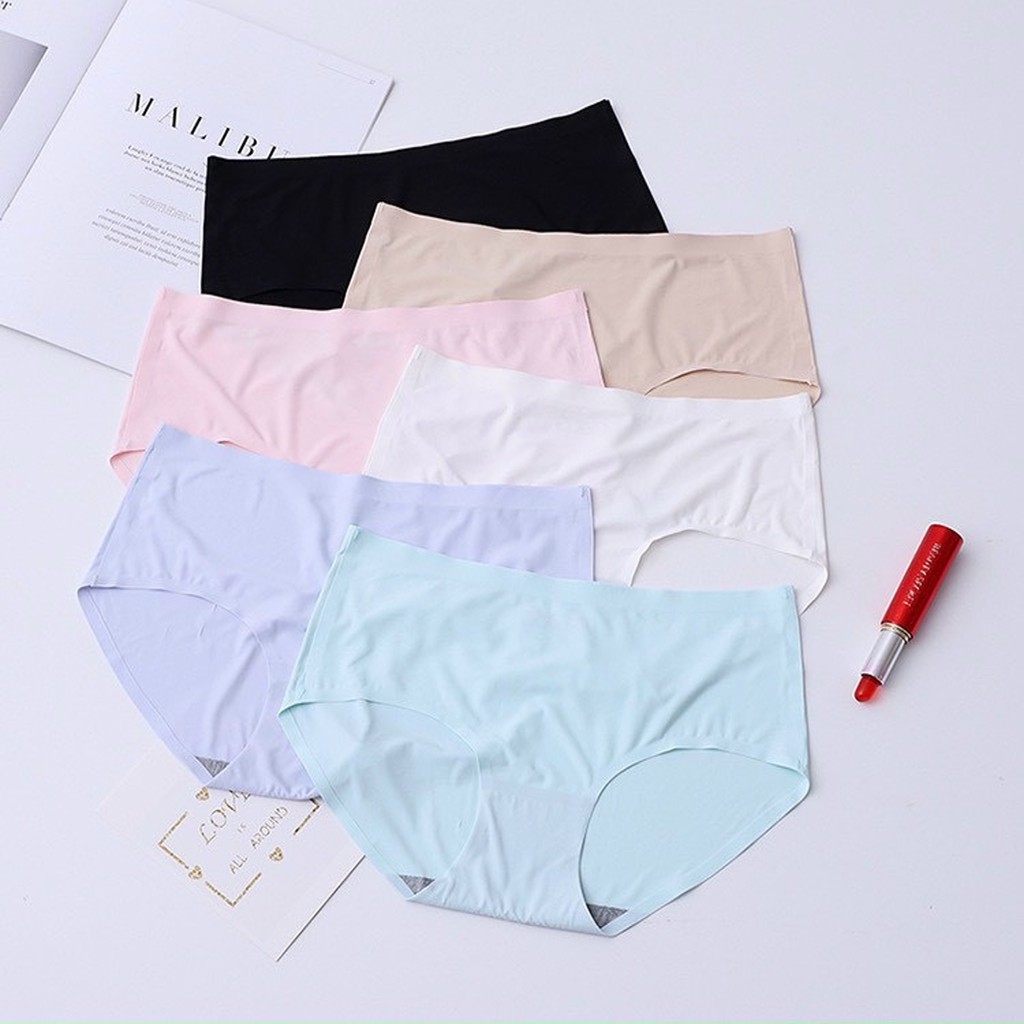 Quần lót đúc ko đường may vải mát