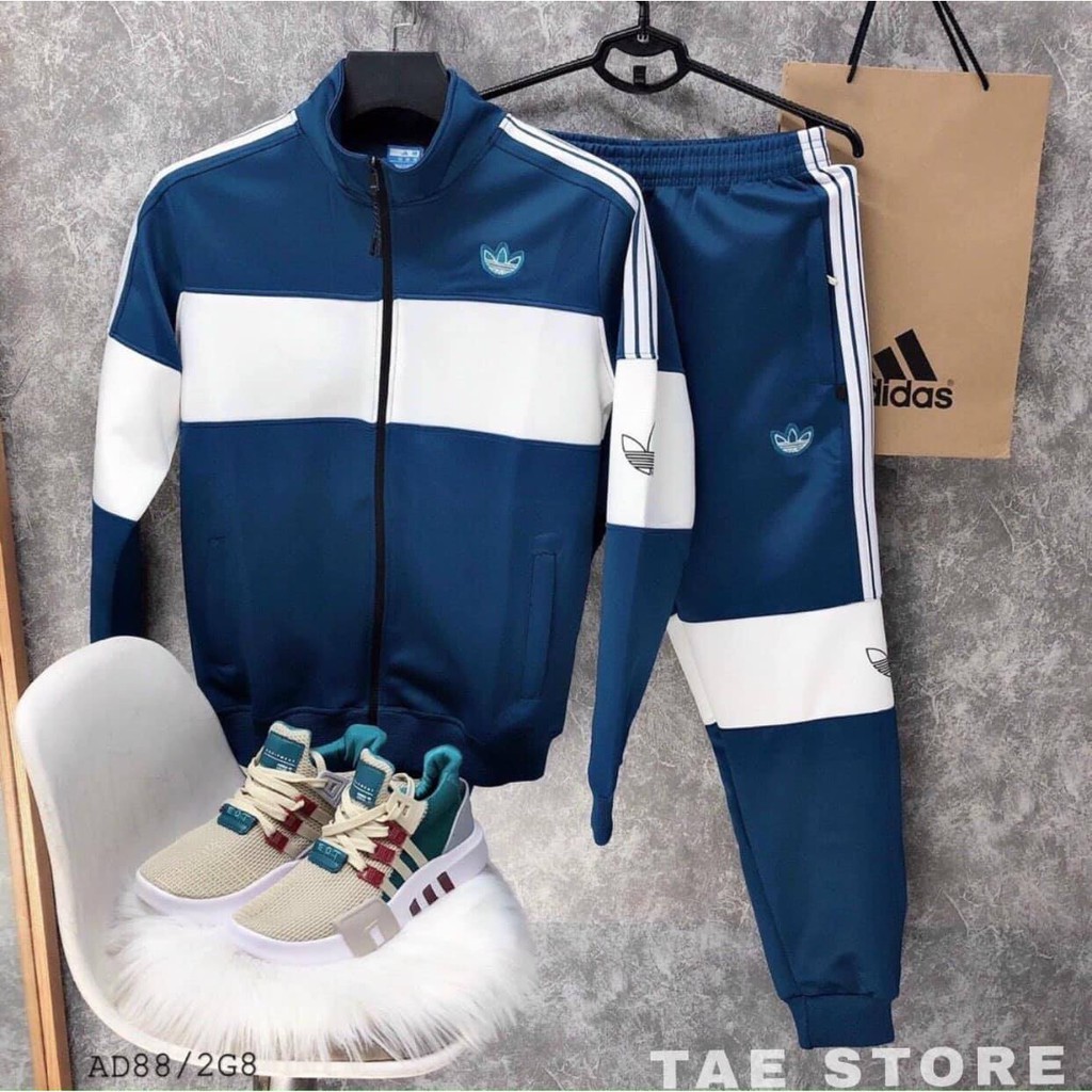 Bộ Thể Thao Adidas Hàng Thu Đông Cao Cấp,Được Làm Từ Chất Liệu Poly Hàn,Không Bai ,Không Xù,Không Bai Nhão Khi Giặt Máy