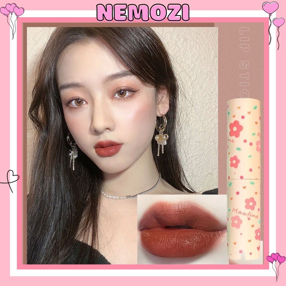 Son môi Nemozi son nội địa dạng thỏi lì lâu trôi xinh xắn SS11