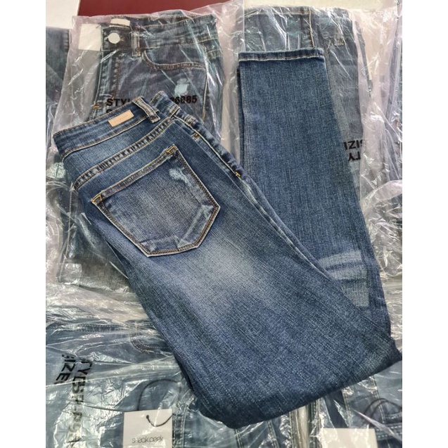 Quần jeans SNEAK PEEK MID RISE SKINNY JEANS
