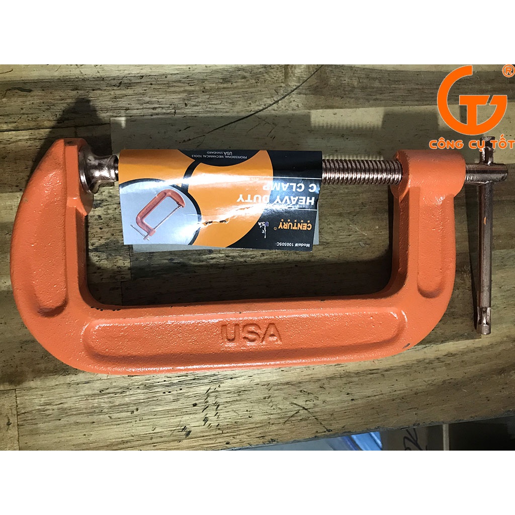 Cảo chữ C 3inch 75mm loại dày Century