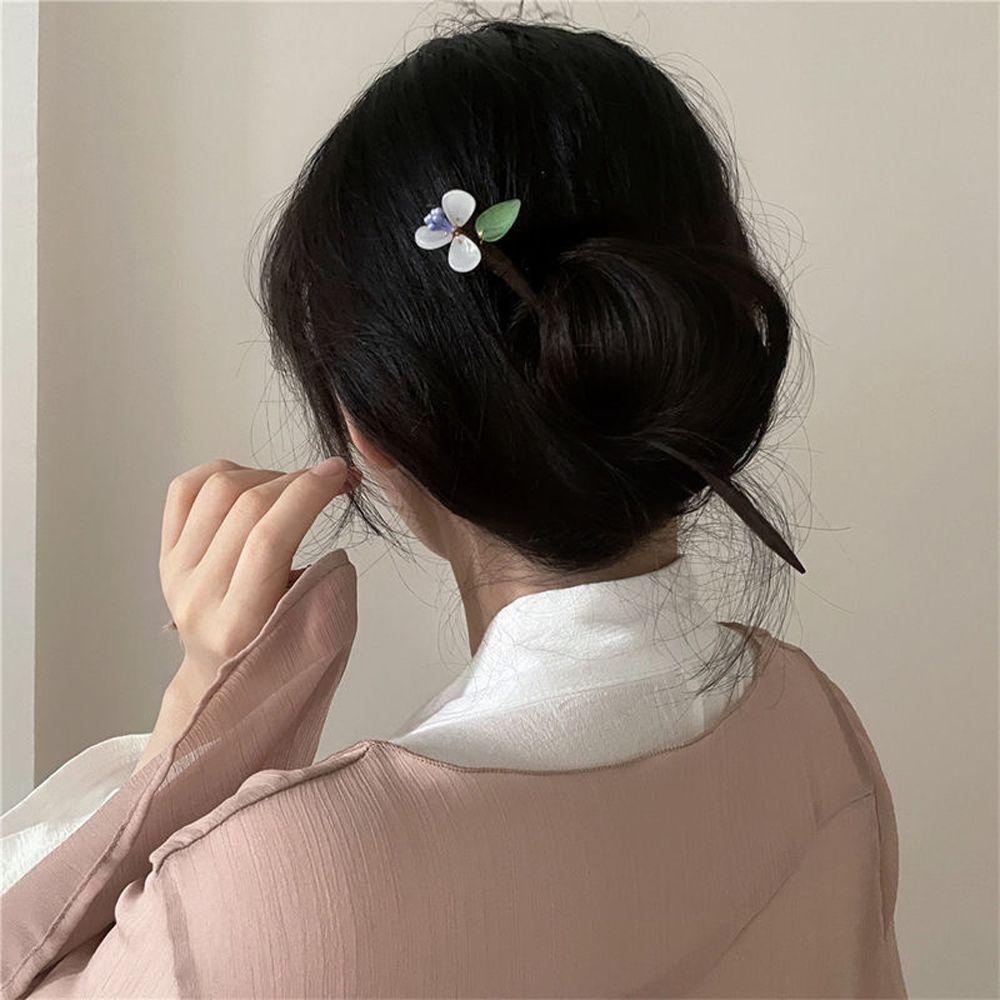 Trâm Cài Tóc Bằng Gỗ Phong Cách Trung Hoa Cổ Điển Sang Trọng Cho Nữ
