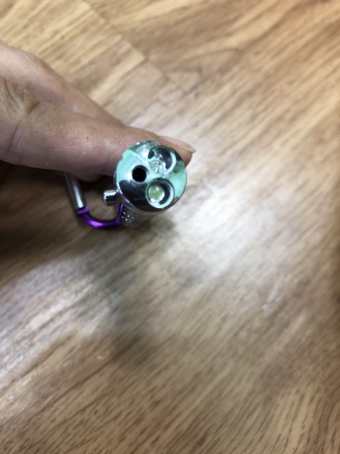 Móc khoá đèn pin laser 3 chức năng - Tặng kèm pin
