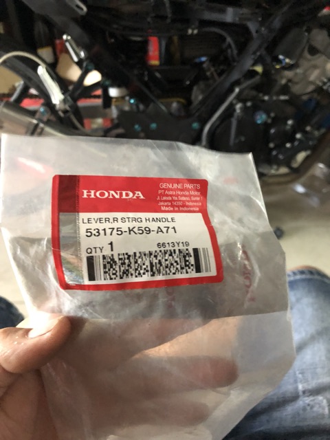 Ốp bô gắn Vario Click zin chính hãng Indo đời 2015 - 2023