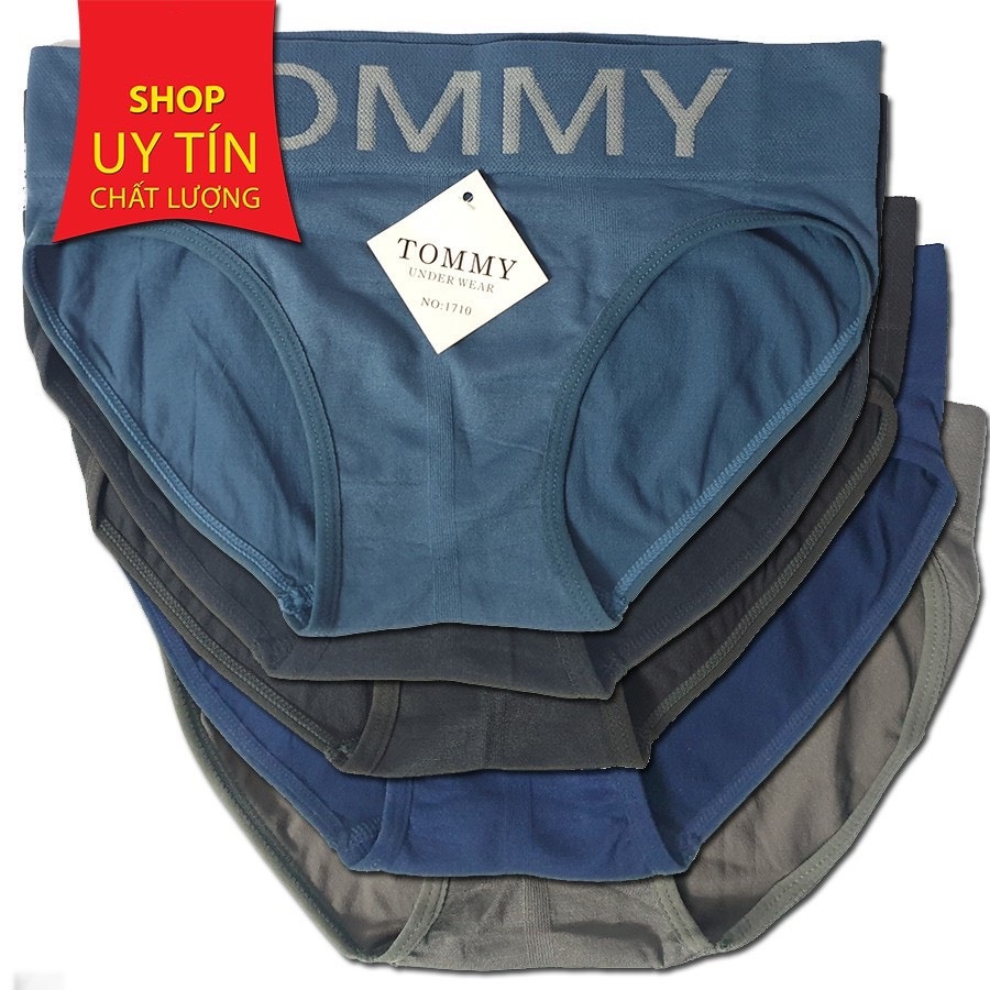 Quần lót nam dệt kim bản to co dãn đa chiều QTOMMY, Quần lót của nam cotton thoáng mát lưng to mềm, Quần sịp tam giác