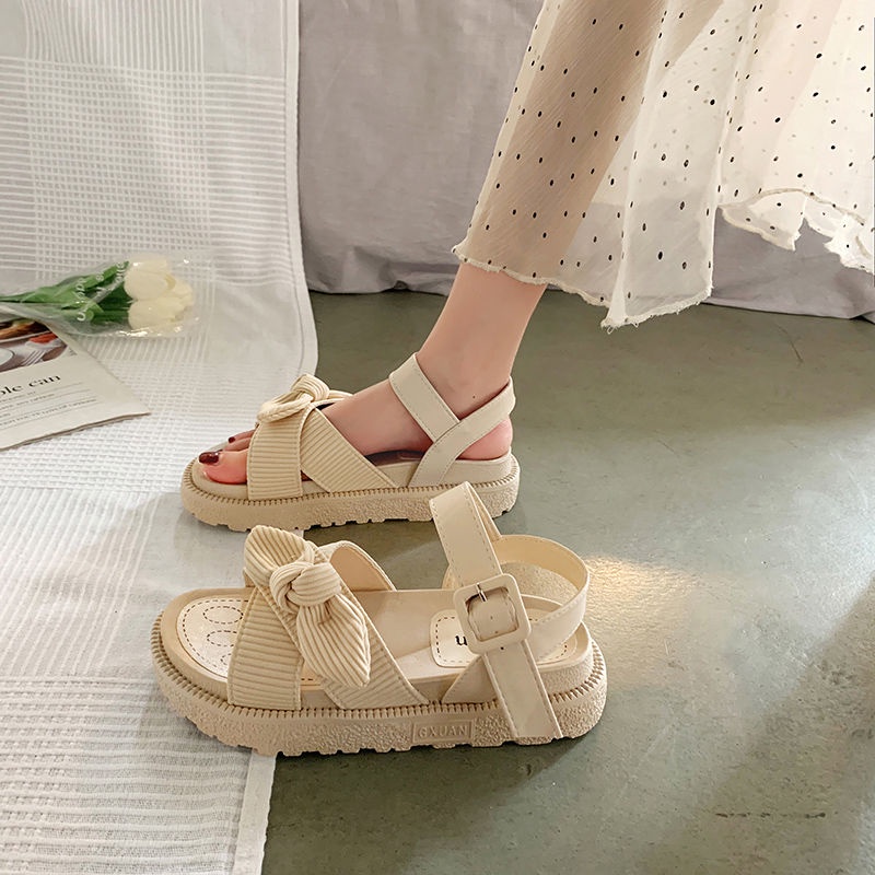 Giày Sandal Đế Bằng Thời Trang Mùa Hè 2022 Dành Cho Nữ