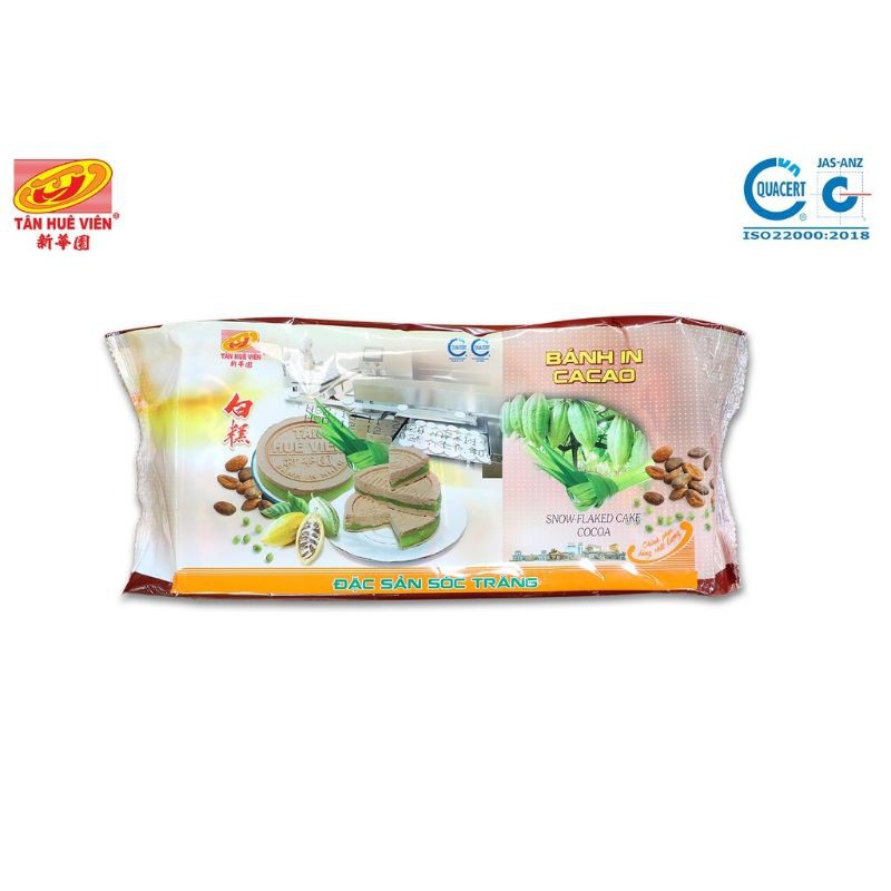 Bánh in cacao dứa Tân Huê Viên 360g