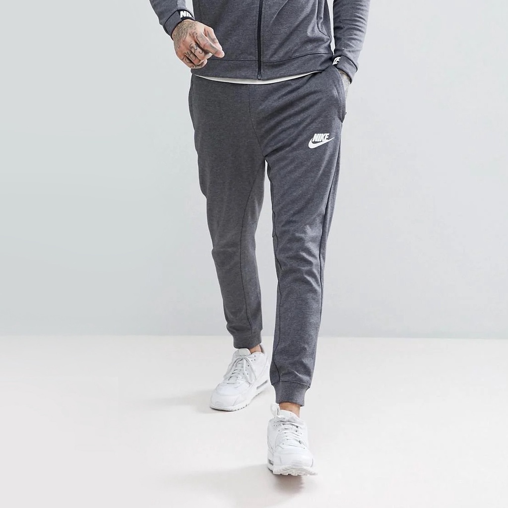 Quần dài Nike chính hãng AV15 Fleece - Xám ghi