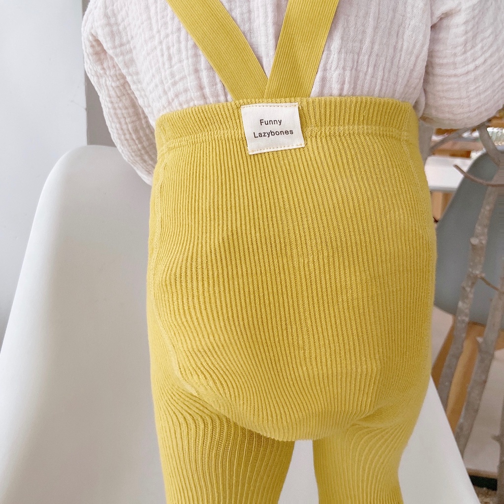 Quần yếm màu trơn xinh xắn dành cho bé