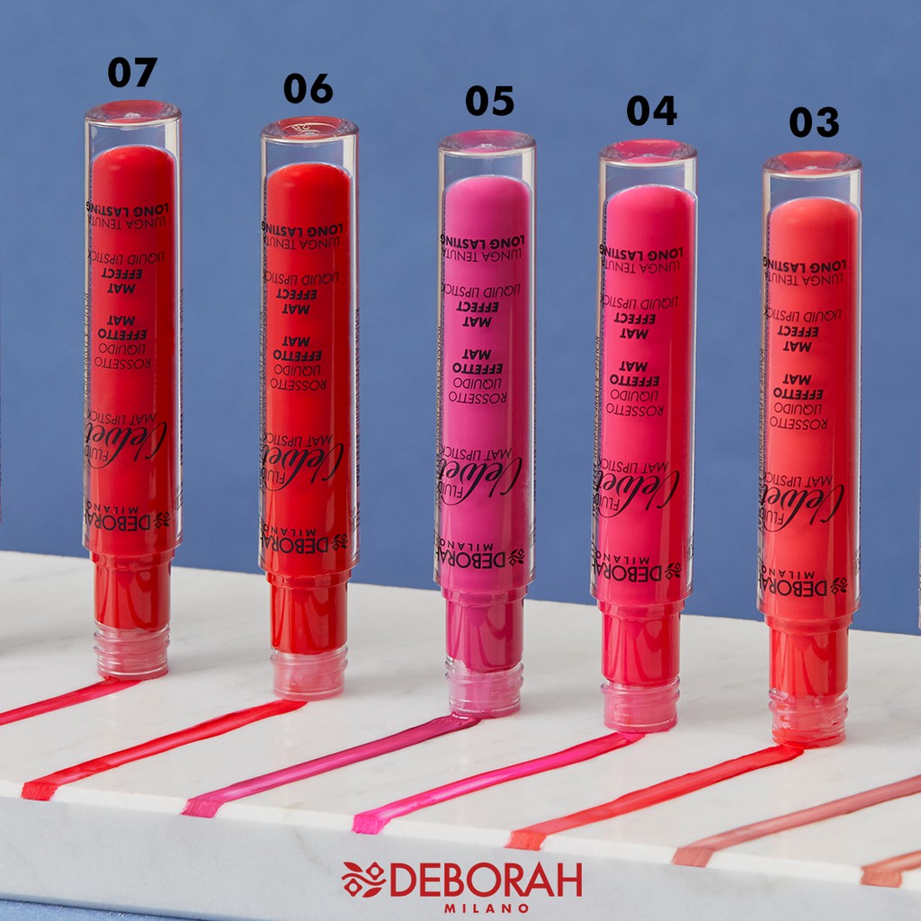 Son kem lì Deborah Milano Fluid Velvet Mat