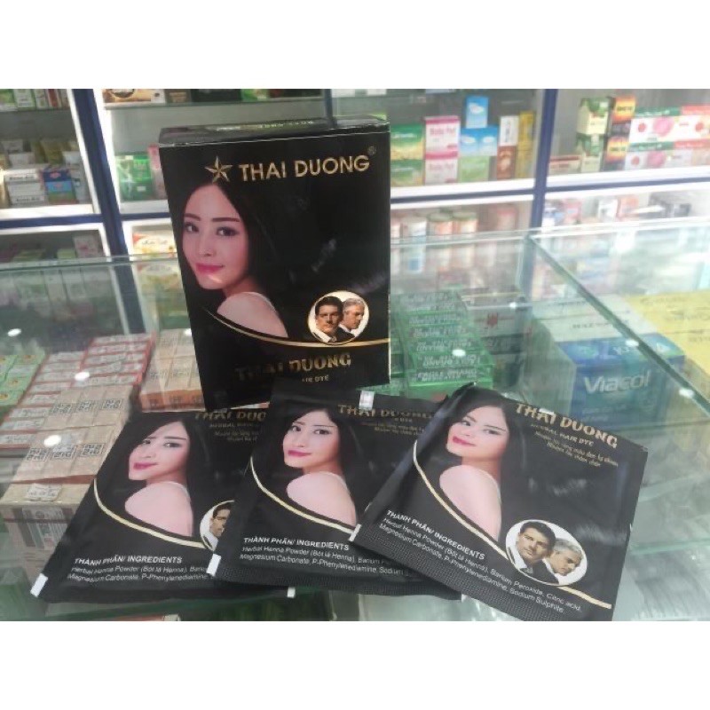 1 gói nhuộm đen thái dương