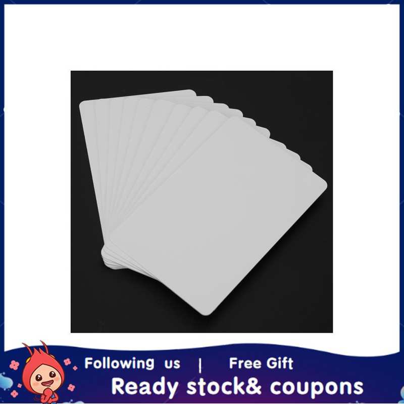 Xiyijia 10Pcs NFC Contactless Smart White Card Tag S50 IC 13.56MHz RFID Readable Access | BigBuy360 - bigbuy360.vn