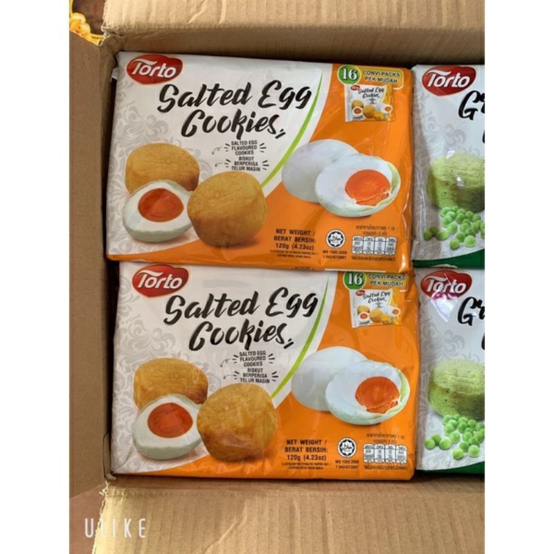 bánh quy torto các vị túi 144g