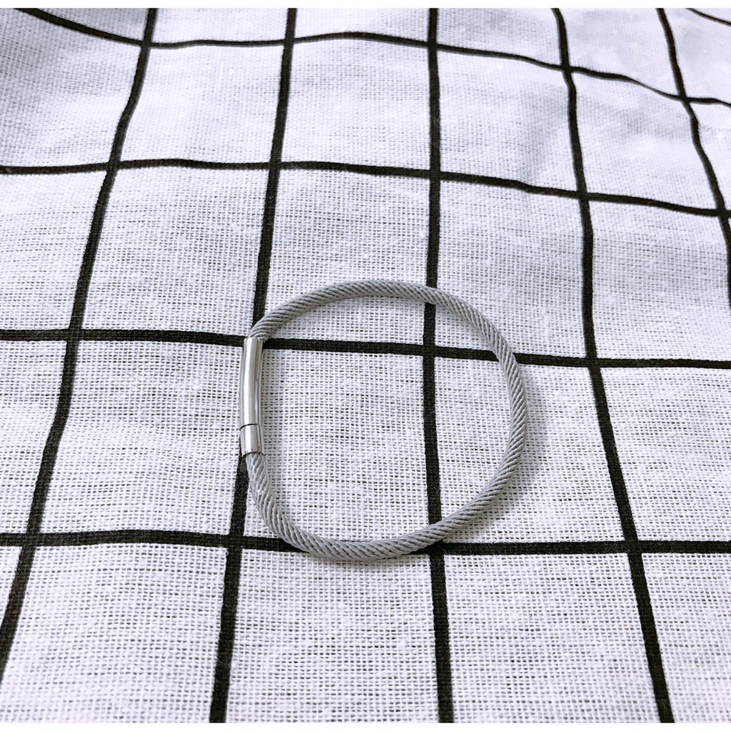 Vòng tay dây vải 3mm cao cấp - NQ Jewelry
