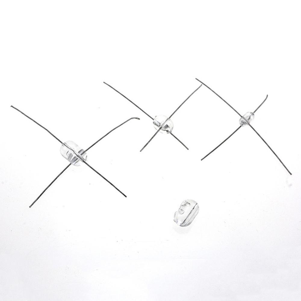 Mồi Câu Cá Hạt Trong Suốt Hình Chữ Thập DANILO