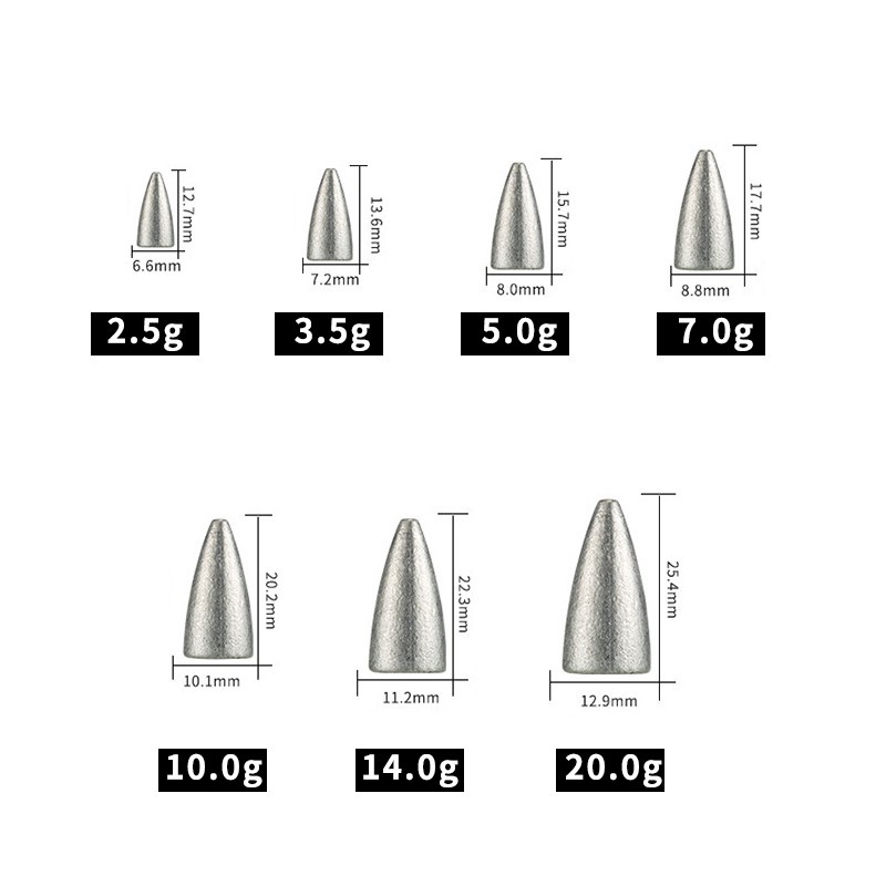 Tokushima Chì Trọng Lượng Câu Cá Hình Chì