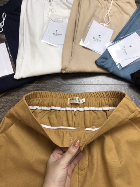 Ảnh thật_Quần baggy đũi linen hot hit hè 2020 | BigBuy360 - bigbuy360.vn