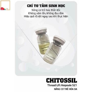 CẤY CHỈ TƠ TẰM Chitossil Hàn Quốc.