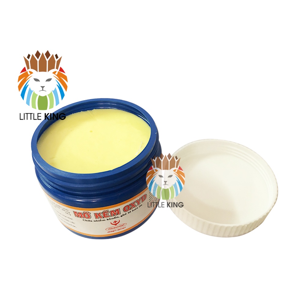Trị nấm ghẻ, viêm da cho chó mèo, thú cưng Mỡ kẽm Oxyd 100gr, Little King Phụ kiện thú cưng Pet Shop Hà Nội