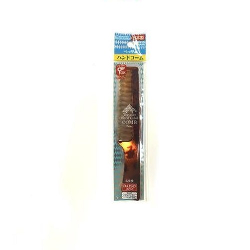 Daiso Lược Cán Màu Tortoise Shell Color Handle Comb