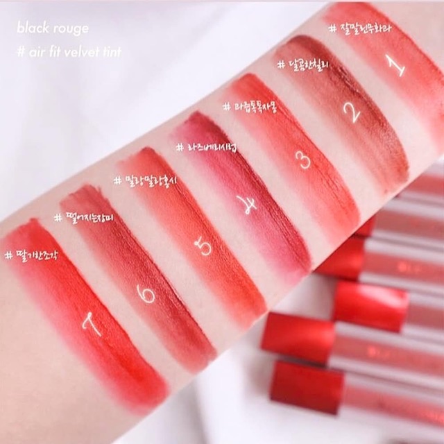 Son Kem Lì Black Rouge Air Fit Velvet Tint