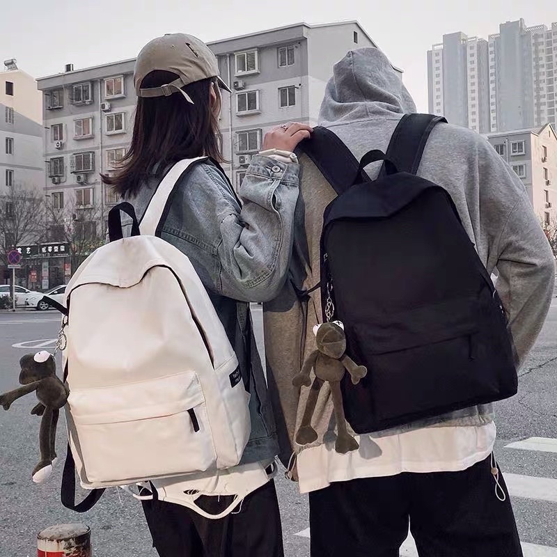 Balo Nam Nữ Thời Trang Hàn Quốc, Balo Ulzzang Basic Trơn