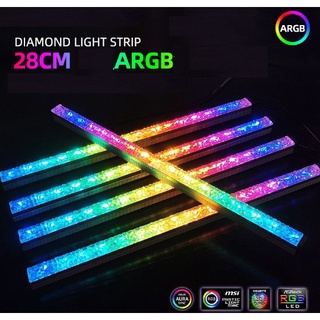Dây led RGB DIAMOND RAY Cho PC đồng bộ hub quạt RGB siêu sáng siêu đẹp