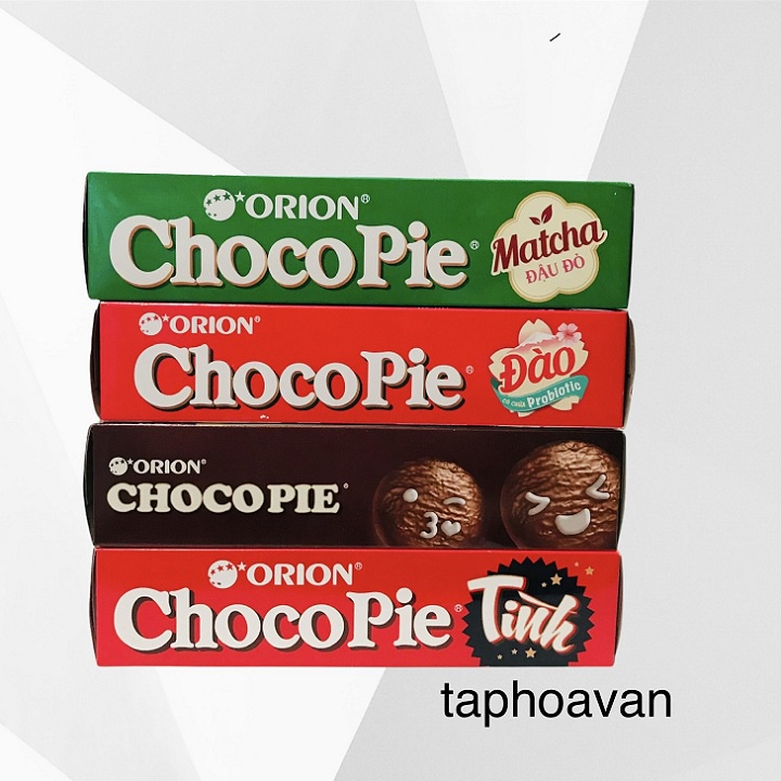 Bánh Chocopie hộp 12 cái đủ vị