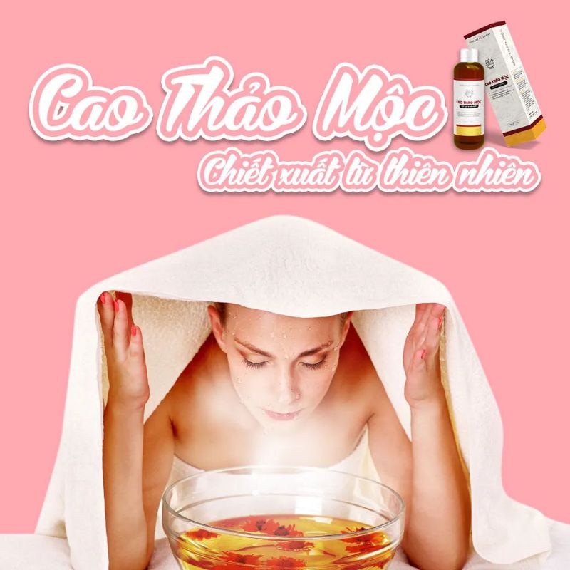 Cao xông thảo mộc, giải cảm ngăn ngừa covi, tăng đề kháng