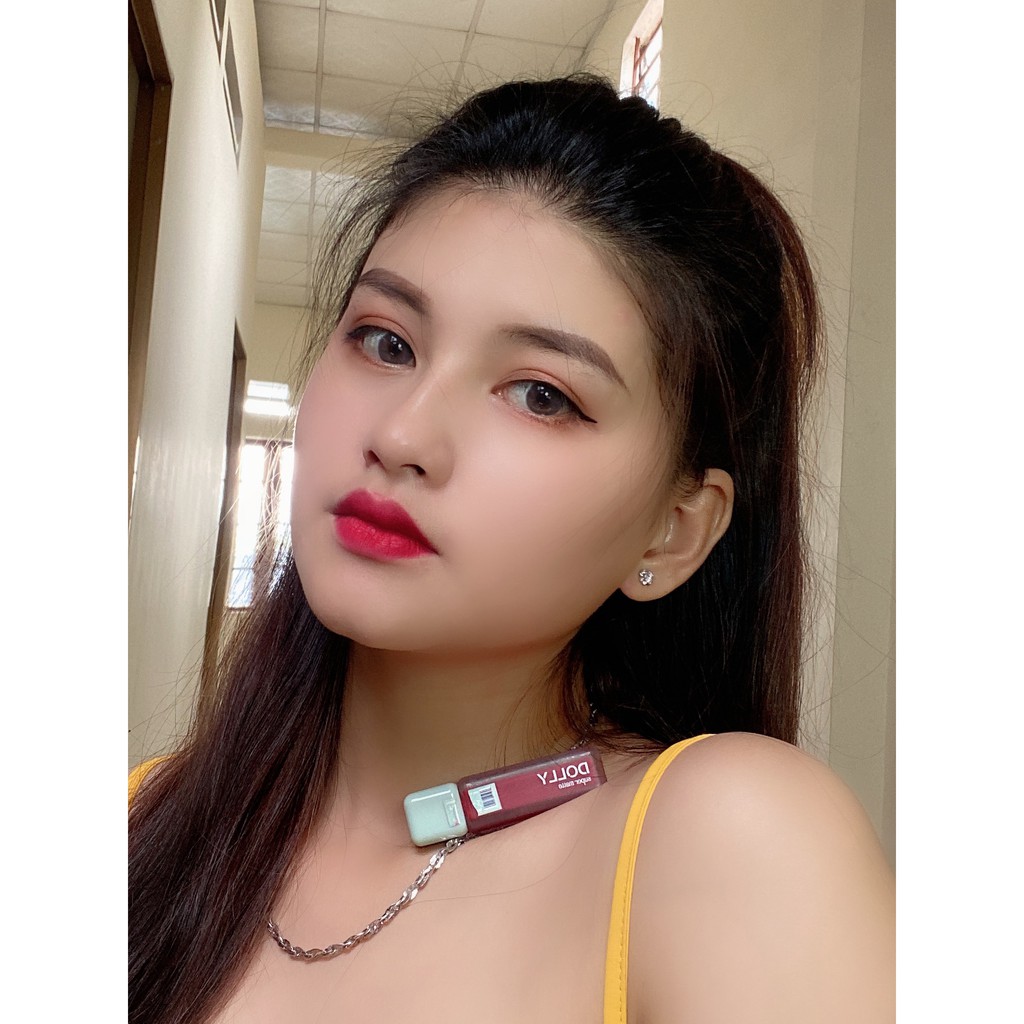 Combo 10 Son cao cấp DOLLY SUPER MATTE siêu lì, bền màu,không chì, mùi thơm tự nhiên, 10 màu hot trend 2021 cao cấp | BigBuy360 - bigbuy360.vn