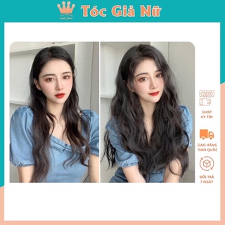 Tóc giả kẹp ❤️FREESHIP ❤️ xoăn trục mã a13