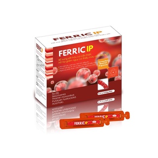 Thực phẩm bổ sung chất sắt cho người thiếu máu ferric ip 50mg