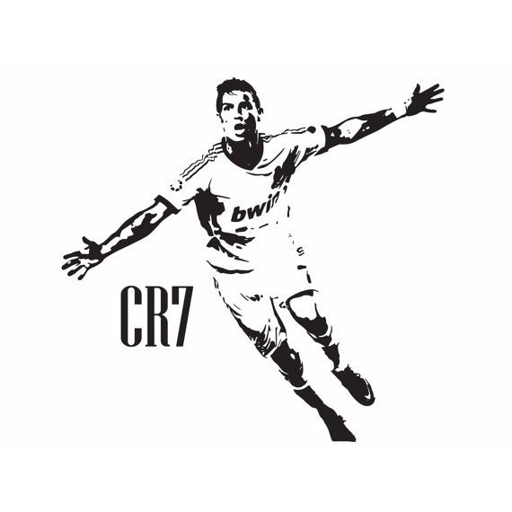 Đây là chiếc decal dán tường Ronaldo độc đáo và đầy ấn tượng, sẽ giúp cho không gian nhà bạn thêm phần lôi cuốn và đầy đủ sức sống. Hãy cùng xem hình ảnh để hiểu rõ hơn về tính năng và công dụng của sản phẩm này nhé.