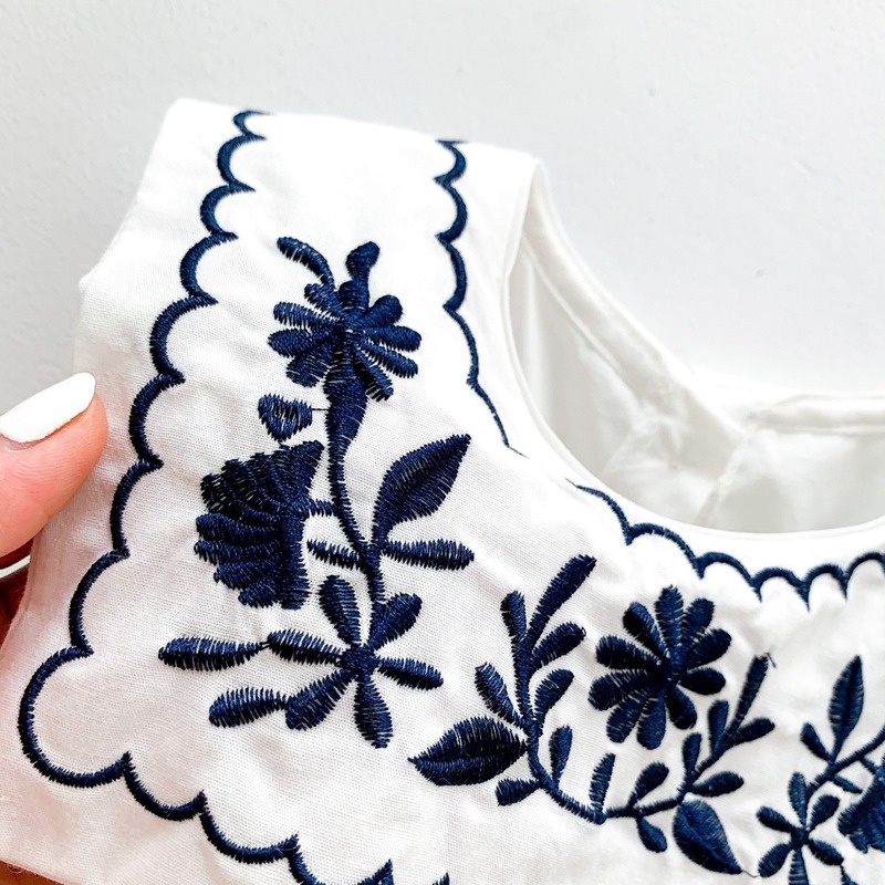 Bộ Áo Liền Quần Không Tay Bằng Vải Cotton Mỏng In Hoa Dễ Thương Dành Cho Bé Gái Sơ Sinh