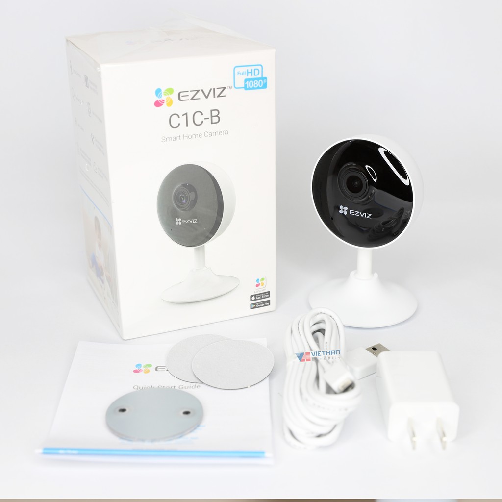 Camera EZVIZ C1C B 1080P H265, đàm thoại 2 chiều , 2mp hàng chính hãng