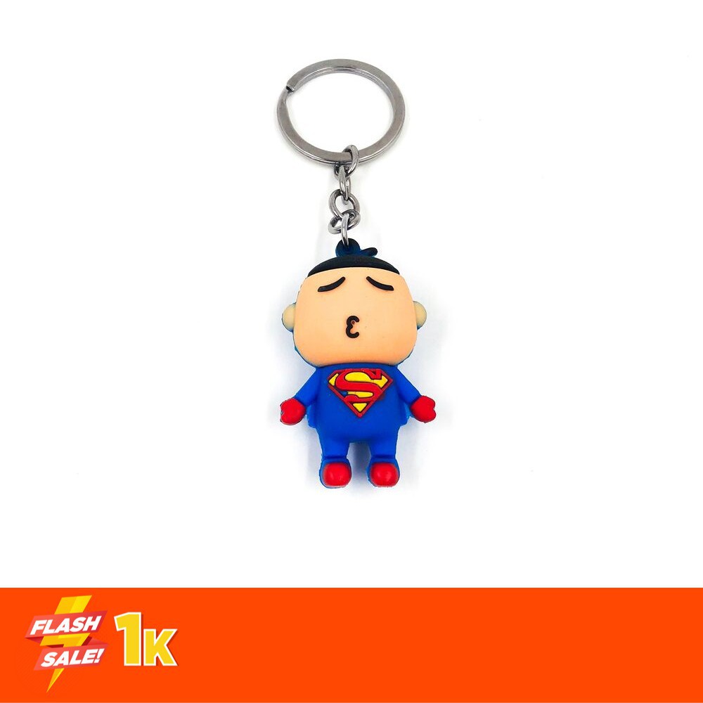 Móc Khóa Nhóc Superman Siêu Cute Nhựa - Freeship khi mua kèm nón sơn - Giá Sốc Chỉ 1K