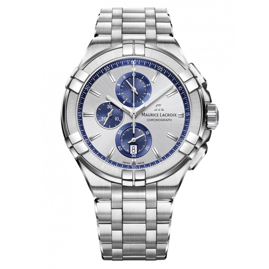 Đồng Hồ Maurice Lacroix Aikon Chronograph AI1018-SS002-330-1