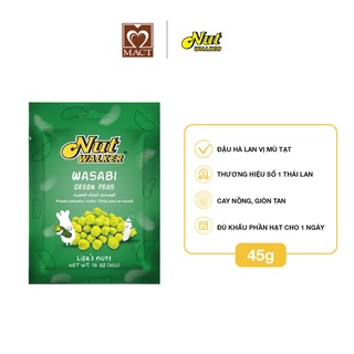 Đậu Hà Lan NUT WALKER - Vị Mù tạt Wasabi - Túi 45g