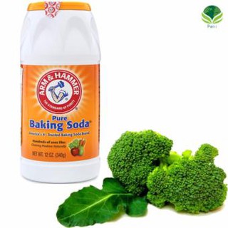 Bột baking soda chuyên rửa rau củ quả 340gr arm & hammer mỹ,nhập khẩu 100%,an toàn tuyệt đối,dễ dàng sử dụng
