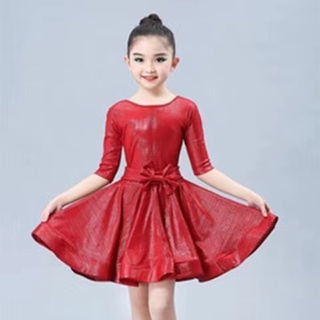 Đầm khiêu vũ dance biểu diễn bé gái