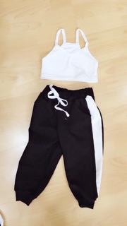 Set bộ phong cách thể thao bé gái